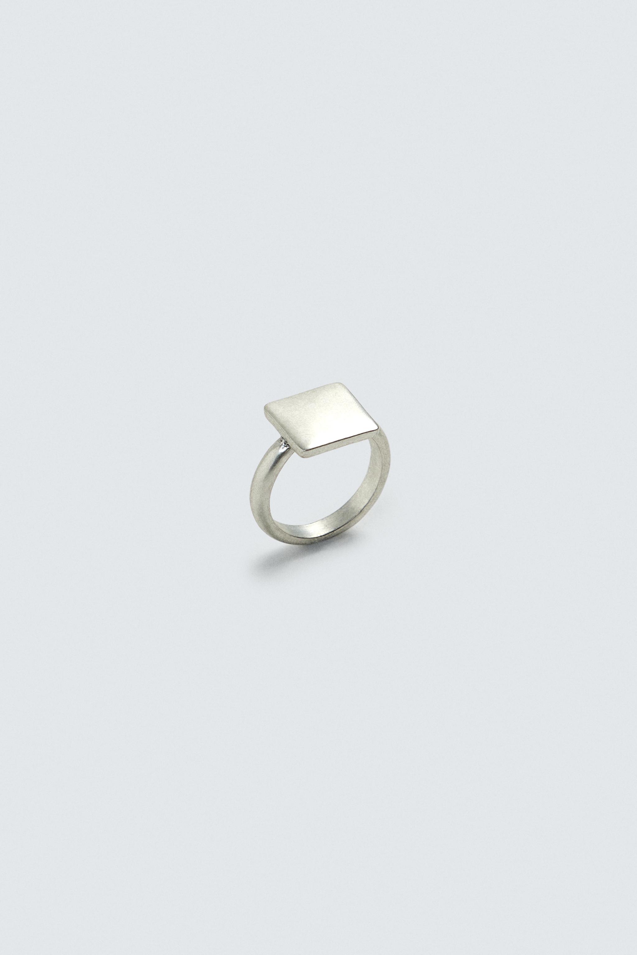 METAL SIGNET RING